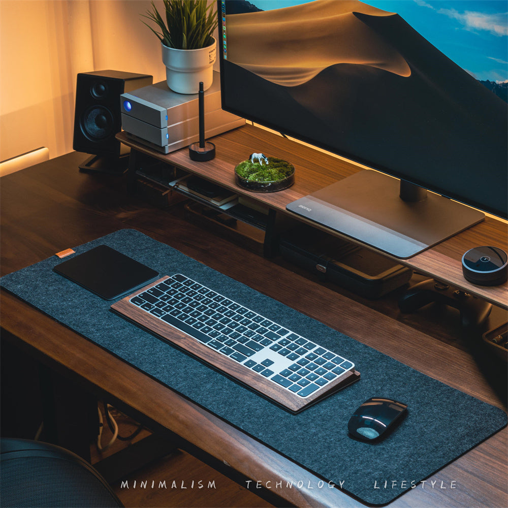 Basit Ofis Keçe Masa Mouse Pad'i